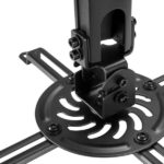 Aisens Supporto universale girevole - inclinabile ed estensibile da soffitto per proiettore - fino a 13,5 kg - Colore nero - immagine 4