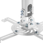Aisens Supporto universale girevole - inclinabile ed estensibile da soffitto per proiettore - fino a 13,5 kg - Colore bianco - immagine 3