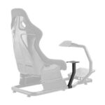 Cromad Supporto leva del cambio per sedile simulatore di guida Cromad Pro R3 - Montaggio a sinistra e a destra - Peso massimo 10 kg - immagine 2