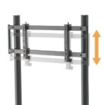 Cromad Supporto per 3 monitor da 24" a 32" Ideale per l'uso con Simulator Cockpit Seat - Sistema antifurto - Peso max. 50 kg - VESA da 75x75 a 400x200 - immagine 3