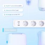 TP-Link Tapo P300 Presa multipla intelligente WiFi - 3 prese e 2 porte USB 3.0 - Ricarica rapida da 18 W - Controllo vocale - Cavo da 1,50 m - immagine 5