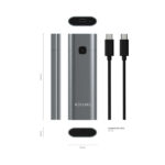 Aisens Box esterno M.2 (NGFF) NVMe a USB3.2 GEN2 - Colore grigio - immagine 4