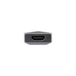 Aisens USB-C Dock 4 in 1 - USB-C a 1xHDMI - 2xUSB - 1xPD - 15 cm - Colore grigio - immagine 4