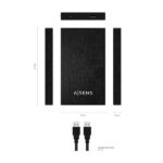 Aisens Box esterno da 2,5" - 9,5 mm - SATA a USB 3.0/USB3.1 GEN1 - Colore nero - immagine 4