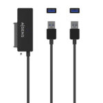 5" con alimentatore - Colore nero