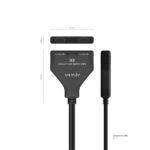 Aisens HDMI Duplicatore 4K@30HZ 1×2 con alimentazione USB e cavo - 30 cm - Colore nero - immagine 4