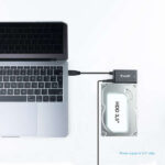 Tooq Adattatore USB 3.0 USB-A a SATA per dischi rigidi da 2,5" e 3,5" con alimentatore - Colore nero - immagine 5