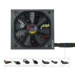 Tooq Alimentatore ATX 750W con PFC attivo - Colore nero - immagine 3