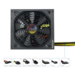 Tooq Alimentatore ATX 650W con PFC attivo - Colore nero - immagine 3