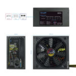 Tooq Alimentatore ATX 650W con PFC attivo - Colore nero - immagine 4