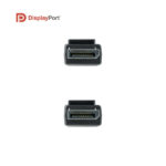 Cavo Nanocable Displayport 1.4 Certificato Vesa DP/M-DP/M 0,5 m - Colore nero - immagine 3