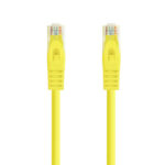 Nanocavo Cavo di rete LSZH Cat.6A UTP AWG24 30 cm - Colore giallo - immagine 2
