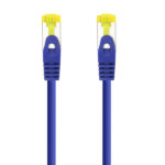 Nanocavo Cavo di rete Patch cord LSZH Cat.6A SFTP AWG26 25 cm - Colore blu - immagine 2