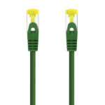 Nanocavo Cavo di rete Patch cord LSZH Cat.6A SFTP AWG26 25 cm - Colore verde - immagine 2