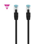 Nanocavo Cavo di rete Cat.7 LSZH SFTP PIMF AWG26 50 cm - Colore nero - immagine 2