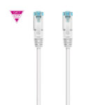 Nanocavo Cavo di rete Cat.7 LSZH SFTP PIMF AWG26 50 cm - Colore bianco - immagine 2