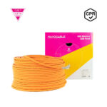 Nanocavo Cavo di rete Cat. 7 600Mhz LSZH SFTP PIMF AWG23 100m - Colore arancione - immagine 4