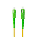 Nanocavo Cavo in fibra SC/APC-SC/APC monomodale LSZH  5 m - Colore giallo - immagine 3
