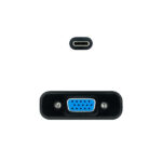 Nanocavo convertitore da USB-C a VGA - 10 cm - Colore nero - immagine 3