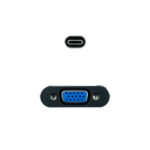 Nanocavo convertitore da USB-C a VGA - Alluminio - 10 cm - Colore grigio - immagine 3