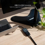 Nanocavo convertitore da USB-C a VGA - Alluminio - 10 cm - Colore grigio - immagine 4