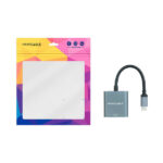 Nanocavo convertitore da USB-C a VGA - Alluminio - 10 cm - Colore grigio - immagine 5
