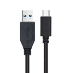 Nanocable Cavo USB 3.1 Gen2 10Gbps 3A USB-C/M-A/M 2m - Colore nero - immagine 2