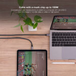 Nanocable Cavo USB 3.1 Gen2 5A USB-C/M-USB-C/M 2 m - Colore nero - immagine 4