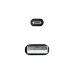 Nanocavo Cavo Lightning A USB A/M - Maglia - 1 m - Colore nero - immagine 3