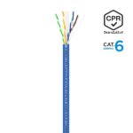 Aisens Cavo di rete RJ45 LSZH CPR Dca CAT.6 UTP AWG24 - 305 m - Cavo blu - immagine 2