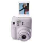 Fujifilm Instax Mini 12 Lilac Purple Fotocamera istantanea - Dimensioni immagine 62x46 mm - Flash automatico - Esposizione automatica - Mini specchio per selfie - Modalità primo piano - immagine 2