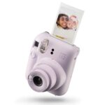 Fujifilm Instax Mini 12 Lilac Purple Fotocamera istantanea - Dimensioni immagine 62x46 mm - Flash automatico - Esposizione automatica - Mini specchio per selfie - Modalità primo piano - immagine 3