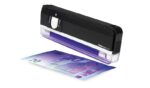 Safescan 40H Rilevatore portatile di banconote false - Lampada ultravioletta da 4W - Torcia LED per verifica visiva - immagine 2