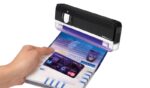 Safescan 40H Rilevatore portatile di banconote false - Lampada ultravioletta da 4W - Torcia LED per verifica visiva - immagine 5