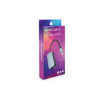 Nanocavo convertitore USB-C 3.2 GEN1 Ethernet 2.5G 15 cm - Colore grigio - immagine 5