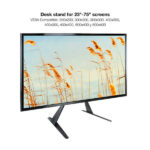 Tooq Supporto da tavolo AT-Galaxia per schermi da 23-75" - Colore nero - immagine 2