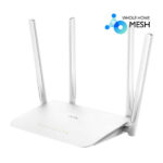 Cudy WR1300 Smart Router WiFi AC1200 Dual Band - 1 porta Wan 1000/100/10 Mbps e 4 porte Lan 1000/100/10 Mbps - 4 antenne esterne - immagine 2