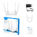 Cudy WR1300 Smart Router WiFi AC1200 Dual Band - 1 porta Wan 1000/100/10 Mbps e 4 porte Lan 1000/100/10 Mbps - 4 antenne esterne - immagine 4