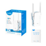 Cudy RE1200 Estensore di portata AC1200 WiFi 6 Dual Band - Fino a 867Mbps - Pulsante WPS - 2 antenne esterne - immagine 3