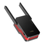 Cudy RE3000 Estensore di portata AX3000 WiFi 6 Dual Band - Fino a 2402 Mbps - Pulsante WPS - 2 antenne esterne + 1 interna - Compatibile con OFDMA