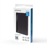 Aisens Box esterno da 2,5" Ase-2524B 9,5 mm Sata a USB 3.0/USB3.1 Gen1 - Colore nero - immagine 4