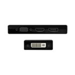 Aisens Convertitore USB-C a DP/DVI/HDMI/VGA - USB-C/M-DP/H-DVI/H-HDMI/H-VGA/H - 15 cm - Colore nero - immagine 3