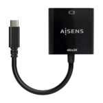 Aisens Convertitore USB-C a HDMI 4K@30Hz - USB-C/M-HDMI/H - 15 cm - Colore nero - immagine 2