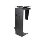 Tooq Supporto da scrivania/parete per CPU - Peso massimo 10 kg - Angolo di rotazione 180º - Colore nero - immagine 2