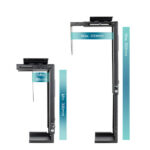Tooq Supporto da scrivania/parete per CPU - Peso massimo 10 kg - Angolo di rotazione 180º - Colore nero - immagine 3