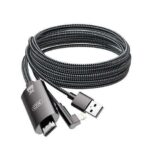 8 m - Supporto risoluzione 2K (60 Hz)/1080P - Scambio dati e audio - Alimentazione USB - Colore nero