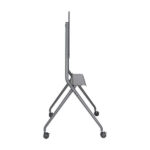 Aisens Supporto da pavimento Pro per schermi interattivi/TV da 50 a 86" - Vassoio multiuso - Peso max. 120 kg - Colore nero - immagine 4