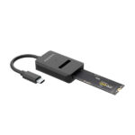 Aisens USB-C Dock M.2 (NGFF) Asuc-M2D011-Bk SATA/NVME a USB3.1 GEN2 - Colore nero - immagine 2