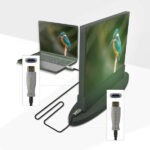 Cavo HDMI V2.0 AOC Premium Alta Velocità / HEC 4K@60Hz 4:4:4 18GBPS - A/M-A/M - 100 m - Colore nero - immagine 3