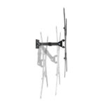 Aisens Supporto ECO girevole - inclinabile per monitor/TV 30 kg (2 perni) da 23-55 - Colore nero - immagine 3